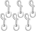 6 Pack Swivel Eye Bolt Snap Hooks by Unknown