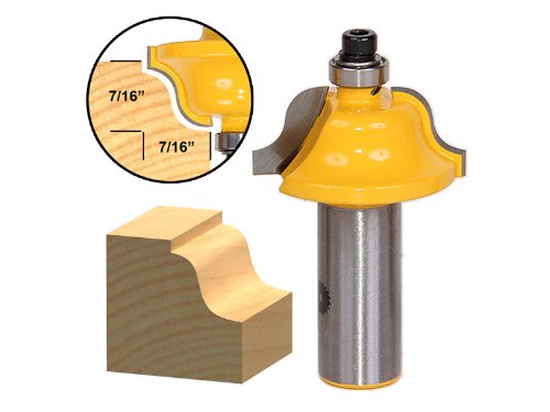 YONICO Router Bits Edge Forming Roman Ogee 7/16-Inch 1/2-Inch Shank 13183 - Image 2