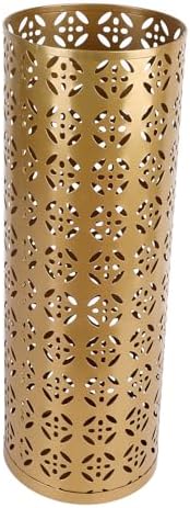 Compact Metal Entryway Umbrella Stand, Freestanding Rustproof Holder by ZAICOLER