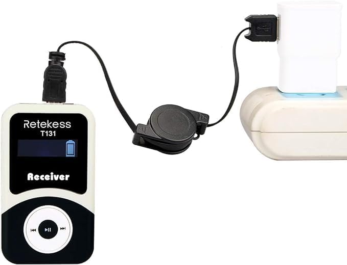 Retekess T131 Tour Guide Headsets, Assistive Listening Devices, Compatible - Image 8