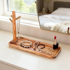 Acacia Wood Key Tray for Entryway Table Rectangle - Image 5