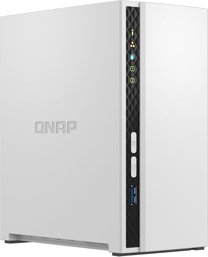 QNAP TS-233-US 2 Bay Affordable Desktop NAS by QNAP