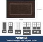 Front Door Mat Outside Entrance Indoor Doormat, Outdoor Door Mats - Image 2