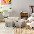IRIS USA 3-Pack 144 Qt Stackable Storage Bins - Image 3