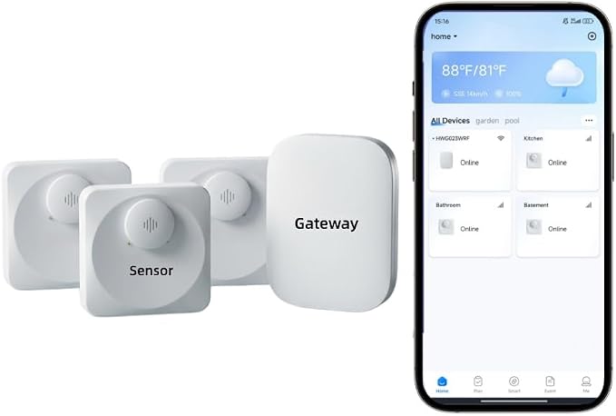 WiFi Water Leak Detector Sensor by Unknown
