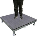 Patio Raised Deck Platform 84x84cm, Modular Floating Deck Kit by ESOYAWE