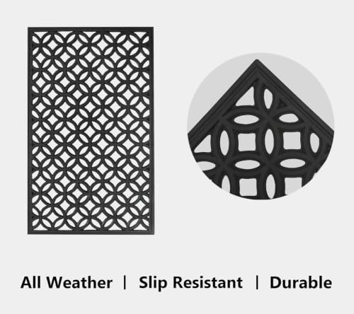 Lattice Links Rubber Doormat - Image 4