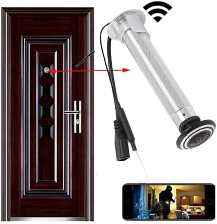 Generic Door Eye Hole Camera, Wide Angle Lens, Support APP, Memory Card - Image 7