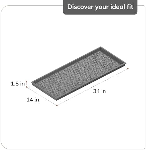 Anji Mountain Heavy Duty Waterproof Rubber Shoe Storage Mat Organizer/Boot - Image 6