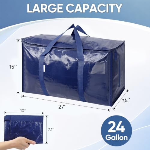 TICONN 12 Pack Extra Large Moving Bags Heavy Duty - Image 3