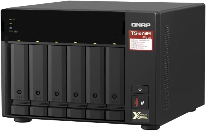 QNAP TS-673A-8G 6 Bay High-Performance NAS - Image 6