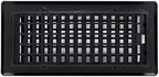 Decor Grates PL408-BLK 4-Inch by 8-Inch Plastic Floor Register - Image 2