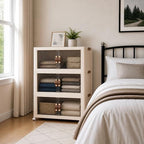 SAILUN 348Qt Stackable Storage Bins, Storage Cabinet a Lid by SAILUN