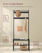 VASAGLE Coat Rack, Hall Tree - Image 3