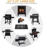Tamfile 62x40 Inch Grill Mats for Blackstone, Double-Sided Fire Pit Mat - Image 6