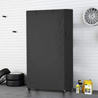 Storage Shelf Cover, Outdoor Heavy Duty 600D 36''W x 14''D x 54''H Dustproof - Image 2