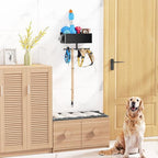 Dog Leash Holder for Wall, Dog Leash Hooks, Pet Stuff Organizer - Image 2