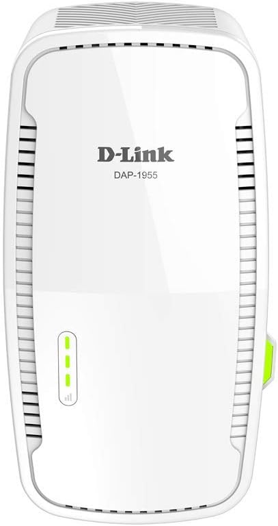 D-Link DAP-1955-US, WiFi Range Extender Mesh Gigabit AC1900 Dual Band Plug In by D-Link