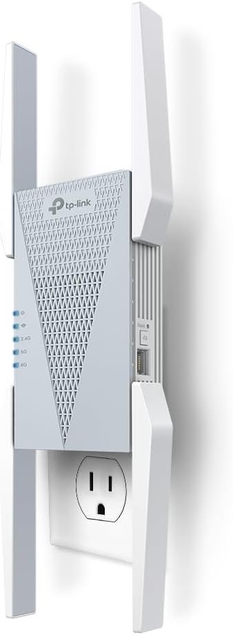 TP-Link RE813XE AXE5400 Wi-Fi 6E Range Extender w/Ethernet Port | 5.4 Gbps by TP-Link