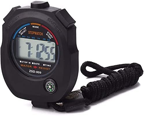 Multi-Function Electronic Digital Sport Stopwatch Timer, Large Display - Image 3