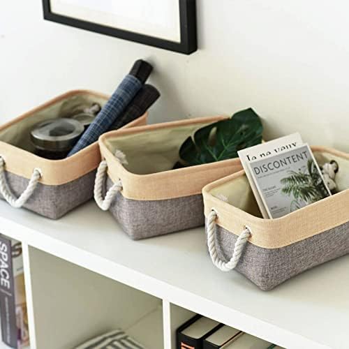 TheWarmHome Storage Bins for Organizing, Sturdy Storage Basket, Decorative - Image 5