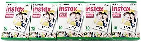 Fujifilm Instax Mini Instant Film, 10 Sheets x 5 Packs - Image 3