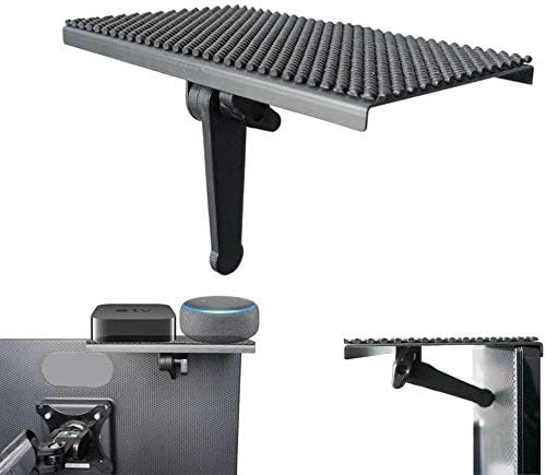 YOKEPO TV Top Shelf Mounting Bracket 8 Inch Flat Panel Mount Adjustable Mount - Image 2
