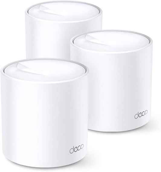 TP-Link Deco AX5000 Mesh WiFi, Covers up to 7100 Sq.Ft., Replaces Wireless by Amazon+Renewed