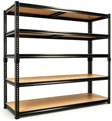 5-Tier Garage Storage Shelving by Unknown