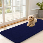 OLANLY Dog Door Mat for Muddy Paws 47x20, Super Absorbent Chenille Mud Mat by OLANLY