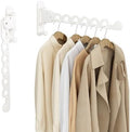 wall Mounted Clothes Drying Folding Hanger Rack by iMonse