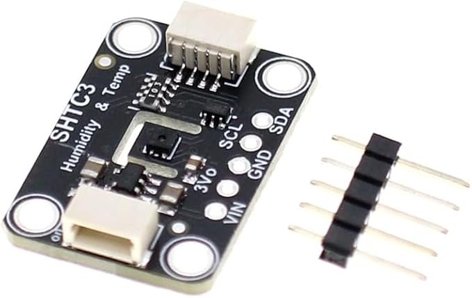 DONGKER SHTC3 Temperature Humidity Sensor Module, 3V-5V Humidity Measure Board - Image 4