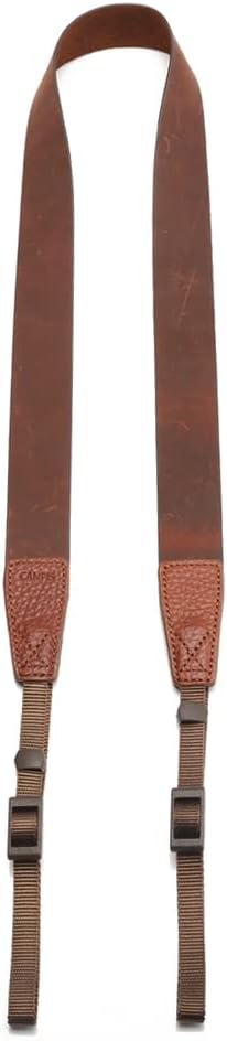 Crazy Horse Leather Camera Strap, Vintage Camera Strap, Adjustable Camera Neck - Image 2