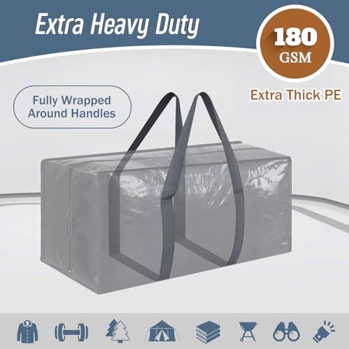 12 Pack Extra Heavy Duty Large Moving Bags - Image 2