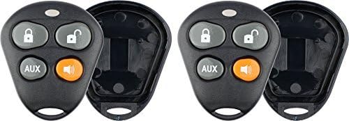 KeylessOption Keyless Entry Remote Control Starter Car Key Fob Case Shell Outer by KeylessOption