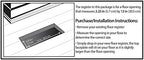Decor Grates PL212-OB 2-Inch by 12-Inch Plastic Floor Register, Oak Brown - Image 3