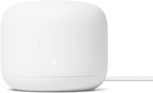 Google Nest Wifi Router AC2200 Mesh System 1-Pack Covers Up to 2200 Sq Ft by Amazon+Renewed