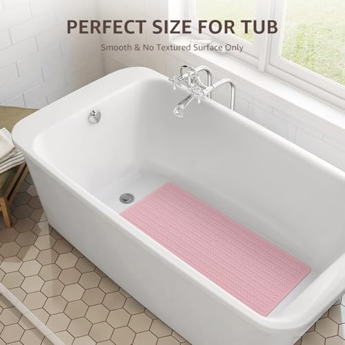 OTHWAY Bathtub Mat Non Slip, Extra Long Rubber Bath Mat - Image 6