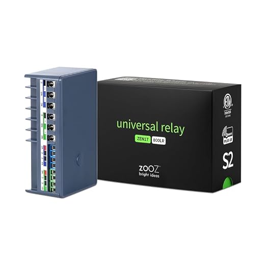 Zooz Z-Wave Long Range Relay ZEN17 800LR by ZOOZ
