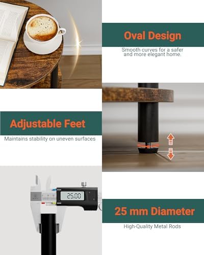 Round Small End Table - Image 4