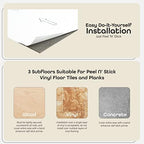 Nexus Peel & Stick Vinyl Floor Tiles, 12 x 12 in - Image 4