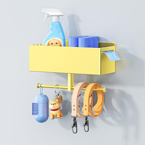 Dog Leash Holder for Wall, Dog Leash Hooks, Pet Stuff Organizer - Image 4