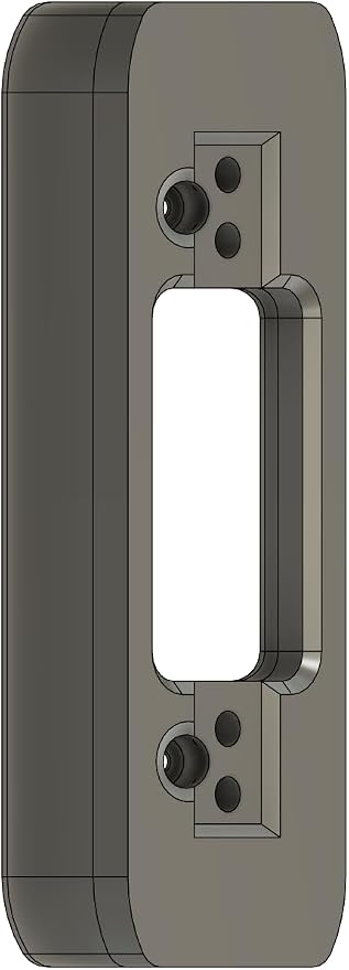 Angled Doorbell Wedge Mount Bracket compatible by Handmade