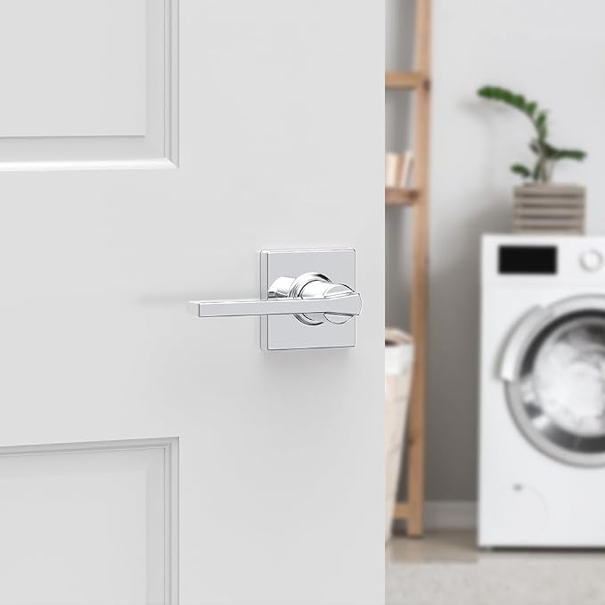 Kwikset Casey Hallway Passage and Bed/Bath Privacy Door Handle 4 Pack, 2 - Image 2