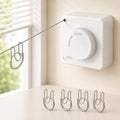 Retractable Clothesline, 15.7 FT Steel Wire, Adjustable Tension, Quick Lock by magicphoenix