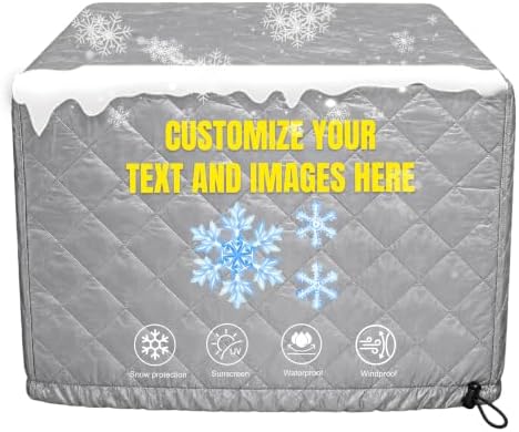 QYH Custom Insulated Equipment Cover, Waterproof Cold-Resistant Custom Fit by Unknown