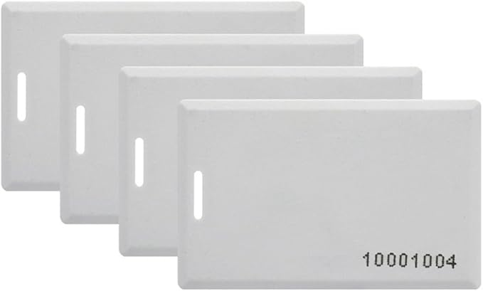 10 pcs 26 Bit Proximity Clamshell Prox Swipe Cards Compatable - Image 2