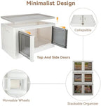 Storage Box, Cabinet with Lids, Extra Large Useful Box, 19 Gallons Capacity - Image 3