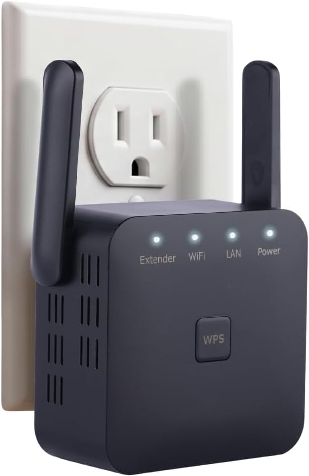 2026 Fastest WiFi Extender Signal Booster Covers 10000 Sq.ft and 80 Devices by HIMALU
