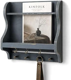 Pine Wood Mail Organizer Wall Mount by REBEEVISION